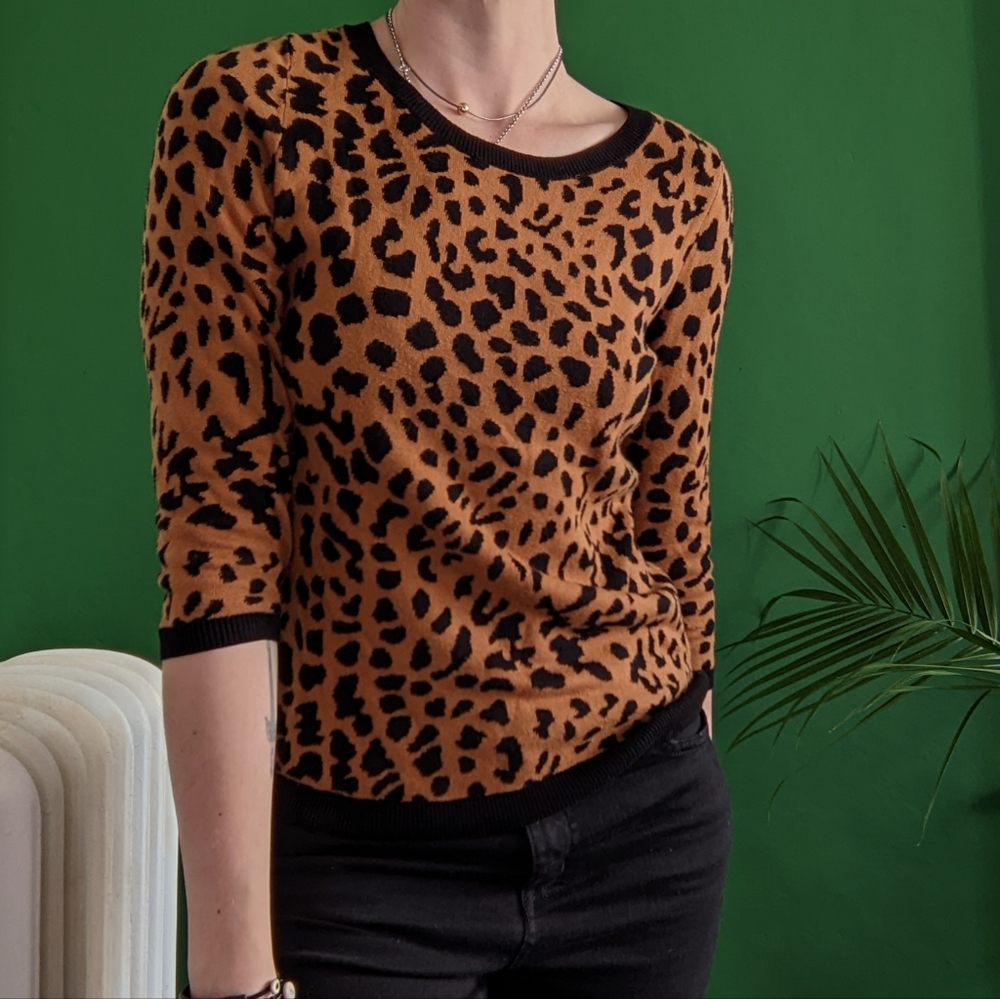 Leopard Print Top - Picture 3 of 3